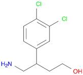 4-Amino-3-(3,4-dichlorophenyl)-1-butanol