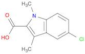 5-Chloro-1,3-dimethyl-1H-indole-2-carboxylic acid