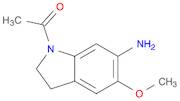 1-(6-Amino-5-methoxyindolin-1-yl)ethanone