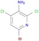 3-Pyridinamine,6-bromo-2,4-dichloro-