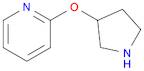 2-(Pyrrolidin-3-yloxy)pyridine