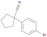 1-(4-Bromophenyl)cyclopentanecarbonitrile