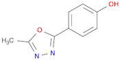 4-(5-Methyl-1,3,4-oxadiazol-2-yl)phenol