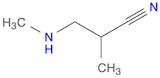 2-methyl-3-methylamino-propanenitrile