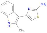 4-(2-METHYL-1H-INDOL-3-YL)-THIAZOL-2-YLAMINE