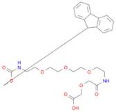 17-(FMOC-AMINO)-5-OXO-6-AZA-3,9,12,15-TETRAOXAHEPTADECANOIC ACID