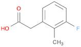 3-FLUORO-2-METHYLPHENYLACETIC ACID