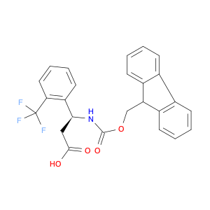 FMOC-(S)-3-AMINO-3-(2-TRIFLUOROMETHYL-PHENYL)-PROPIONIC ACID