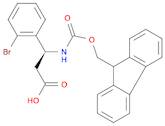 FMOC-(S)-3-AMINO-3-(2-BROMO-PHENYL)-PROPIONIC ACID