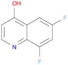 4-Quinolinol,6,8-difluoro-