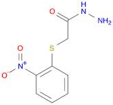 2-[(2-NITROPHENYL)THIO]ETHANOHYDRAZIDE