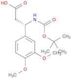 (S)-3-((tert-Butoxycarbonyl)amino)-3-(3,4-dimethoxyphenyl)propanoic acid