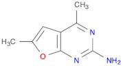 4,6-DIMETHYLFURO[2,3-D]PYRIMIDIN-2-AMINE