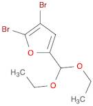 2-(diethoxymethyl)-4,5-dibromofuran