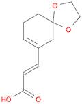 (E)-3-(1,4-DIOXASPIRO[4.5]DEC-7-EN-7-YL)ACRYLIC ACID