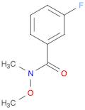 3-Fluoro-N-methoxy-N-methylbenzamide