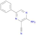 3-Amino-6-phenylpyrazine-2-carbonitrile