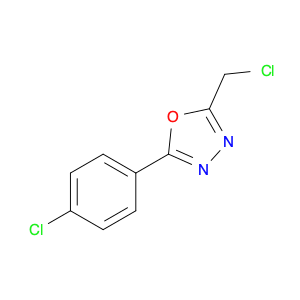 2-(Chloromethyl)-5-(4-chlorophenyl)-1,3,4-oxadiazole