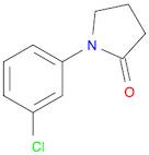 1-(3-Chlorophenyl)pyrrolidin-2-one