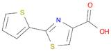 4-Thiazolecarboxylicacid, 2-(2-thienyl)-