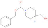 Benzyl 4-fluoro-4-(hydroxymethyl)piperidine-1-carboxylate