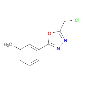 2-(Chloromethyl)-5-(3-methylphenyl)-1,3,4-oxadiazole