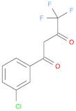 1-(3-CHLOROPHENYL)-4,4,4-TRIFLUOROBUTANE-1,3-DIONE