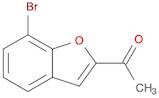 1-(7-BROMOBENZOFURAN-2-YL)ETHANONE