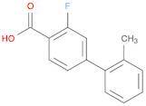 3-Fluoro-2'-methyl-[1,1'-biphenyl]-4-carboxylic acid