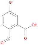 Benzoic acid, 5-bromo-2-formyl-