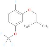 1-Fluoro-2-isobutoxy-4-(trifluoromethoxy)benzene