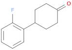 4-(2-Fluorophenyl)cyclohexanone