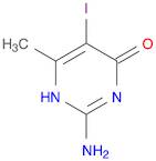 2-Amino-5-iodo-6-methylpyrimidin-4-ol