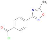 Benzoyl chloride,4-(5-methyl-1,2,4-oxadiazol-3-yl)-