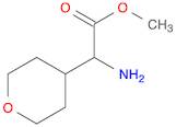 Methyl 2-amino-2-(tetrahydro-2H-pyran-4-yl)acetate