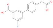 3-[4-(Carboxymethyl)phenyl]-5-fluorobenzoic acid