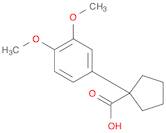 1-(3,4-DIMETHOXYPHENYL)CYCLOPENTANECARBOXYLIC ACID