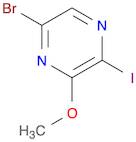 5-Bromo-2-iodo-3-methoxypyrazine