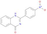 4(1H)-Quinazolinone, 2-(4-nitrophenyl)-