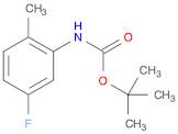 tert-Butyl (5-fluoro-2-methylphenyl)carbamate