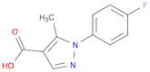 1-(4-Fluorophenyl)-5-methyl-1H-pyrazole-4-carboxylic acid