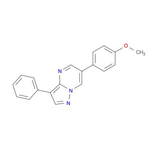 6-(4-Methoxy-phenyl)-3-phenyl-pyrazolo[1,5-a]pyrimidine