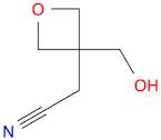 2-(3-(Hydroxymethyl)oxetan-3-yl)acetonitrile