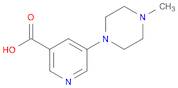 5-(4-Methylpiperazin-1-yl)nicotinic acid