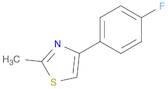 4-(4-FLUORO-PHENYL)-2-METHYL-THIAZOLE