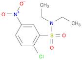 Benzenesulfonamide,2-chloro-N,N-diethyl-5-nitro-