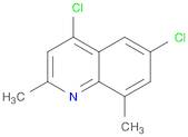 Quinoline,4,6-dichloro-2,8-dimethyl-