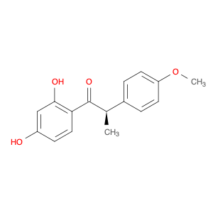 (2r)-1-(2,4-dihydroxyphenyl)-2-(4-methoxyphenyl)propan-1-one