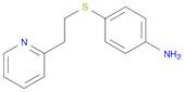 (4-{[2-(2-PYRIDINYL)ETHYL]THIO}PHENYL)AMINE