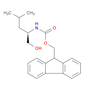 (R)-(9H-Fluoren-9-yl)methyl (1-hydroxy-4-methylpentan-2-yl)carbamate